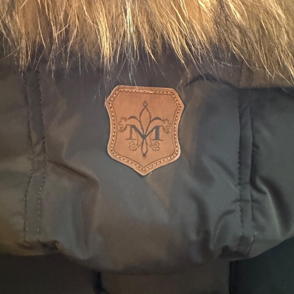 MACKAGE - 💯 Authentic Adali - Down Coat with Natural Fur !!! Size M - Picture 9 of 11
